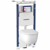 Комплект унитаза Geberit iCon 500.362.TC.I с инсталляцией Duofix с сиденьем Микролифт Комплект унитаза Geberit iCon 500.362.TC.I с инсталляцией Duofix с сиденьем Микролифт
