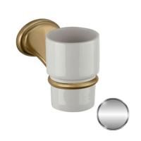 Daniel Revival Acc.B. Стакан, подвесной, керамика, белый/хром