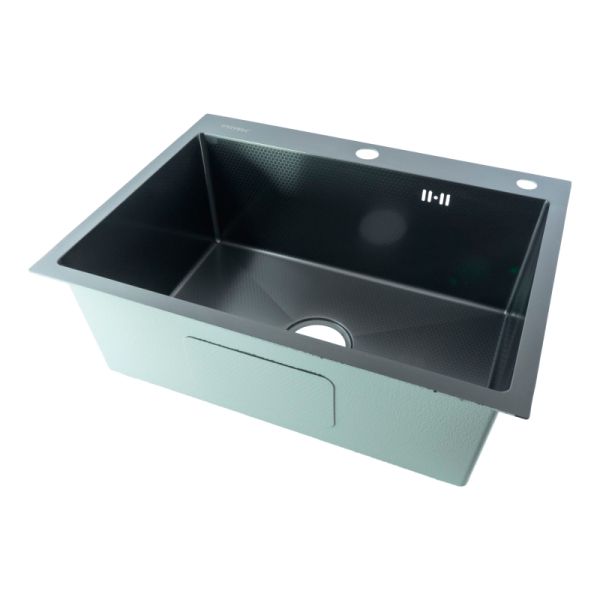 Мойка для кухни Fmark FSC6045Q, графит