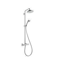 Душевая стойка, Hansgrohe, Croma, смеситель-есть, тип открывания воды-двухвентильный, тип регулирования воды-термостатический картридж, верхний душ-есть, форма верхнего душа-круглая, размер верхнего душа-220, держатель верхнего душа-есть, вынос, мм-508, к Душевая стойка, Hansgrohe, Croma, смеситель-есть, тип открывания воды-двухвентильный, тип регулирования воды-термостатический картридж, верхний душ-есть, форма верхнего душа-круглая, размер верхнего душа-220, держатель верхнего душа-есть, вынос, мм-508, к