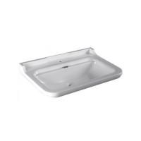 Kerasan Waldorf Раковина керамическая 80х55см, c 1 отверстием под смеситель, белая, цвет заглушки - хром