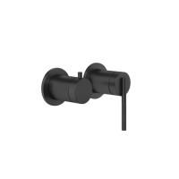 Gessi Ingranaggio Встраиваемый однорычажный смеситель на 2 выхода с перекл. (внешние части), цвет: Black XL