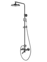 Душевая система WONZON & WOGHAND RETRO, Темный графит (WW-88739020-BGM)