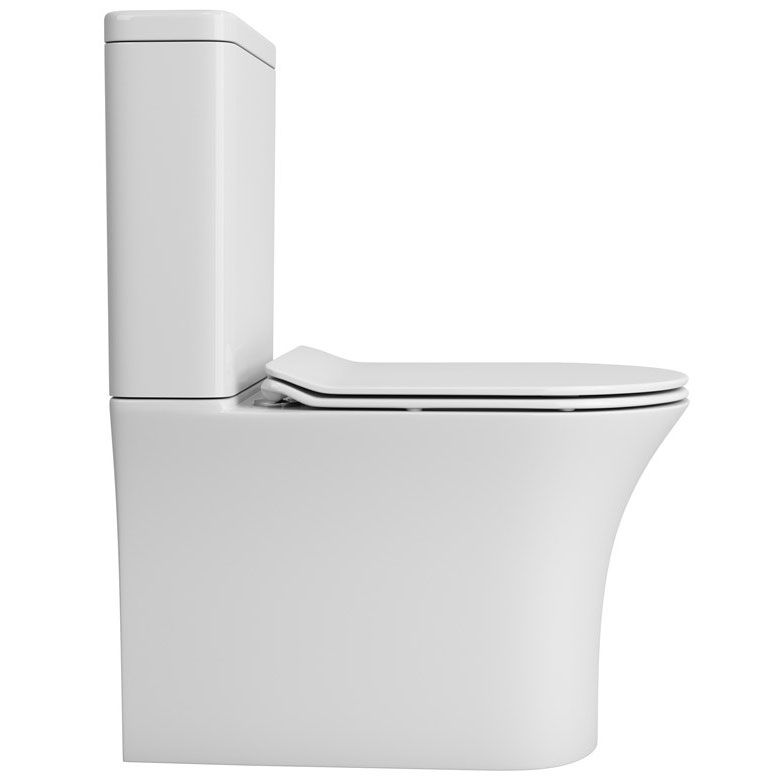 Унитаз компакт Owl 1975 Eter OWLT190202 без бачка с сиденьем Микролифт