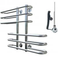 Электрический полотенцесушитель Тругор Грация элТЭН 60x60 Хром