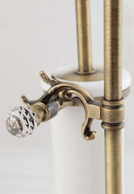 Напольная стойка Art&Max Barocco Crystal AM-1948-Cr-C Бронза