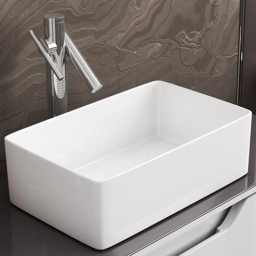 Раковина чаша Maretti UM13NS40-844, белая, артикул UM13NS40-844