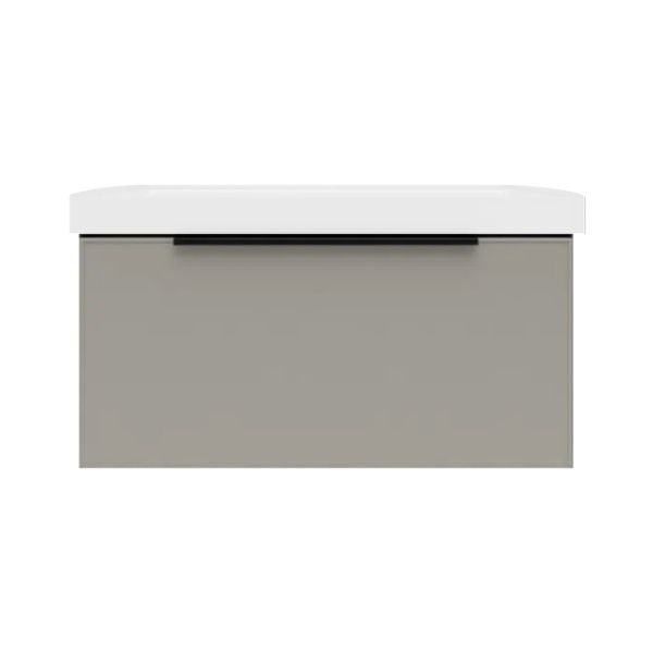 Тумба под раковину подвесная La Fenice SIMPLA FNC-01-SIM-C-80, бежевая