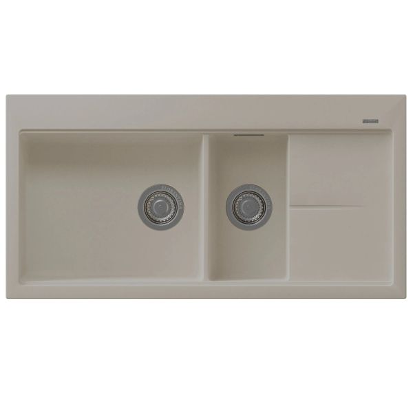 Кухонная мойка с разделочной доской Florentina РОССАНА 20.335.E1000.107, песочный