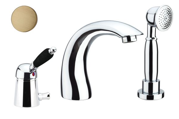 Смеситель на борт ванны Fiore IMPERIAL BLACK 89ZZ5105, бронза