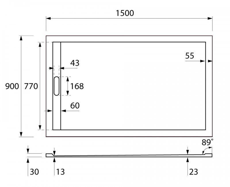TRAY-AS-AH-120/70-100-SCR Экран для поддона из искусственного мрамора TRAY-AS-AH-120/70-100-SCR Экран для поддона из искусственного мрамора