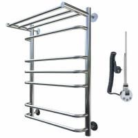 Электрический полотенцесушитель Тругор Идеал 3 элТЭН 80x50 с полкой Хром