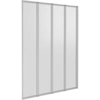 Шторка на ванну Good Door Screen GR4-100-G-WE 100 профиль Белый стекло матовое Грейп Шторка на ванну Good Door Screen GR4-100-G-WE 100 профиль Белый стекло матовое Грейп