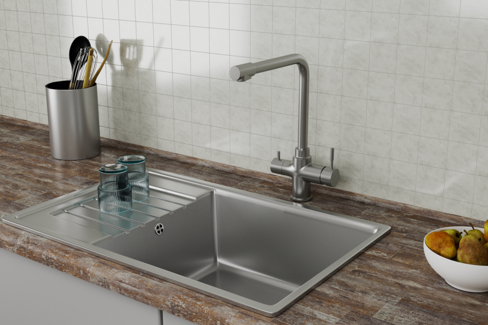 Смеситель для кухонной мойки с фильтром RUSH (MS9035-33), артикул MS9035-33