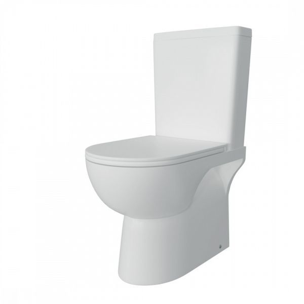 Унитаз напольный Maretti Sofia безободковый с микролифтом, SF10NBM50-844, белый