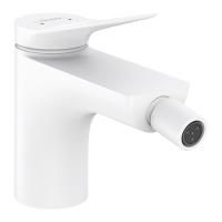 HANSGROHE VIVENIS Смеситель для биде на 1 отверстие, однорычажный, с донным клапаном, цвет белый матовый HANSGROHE VIVENIS Смеситель для биде на 1 отверстие, однорычажный, с донным клапаном, цвет белый матовый