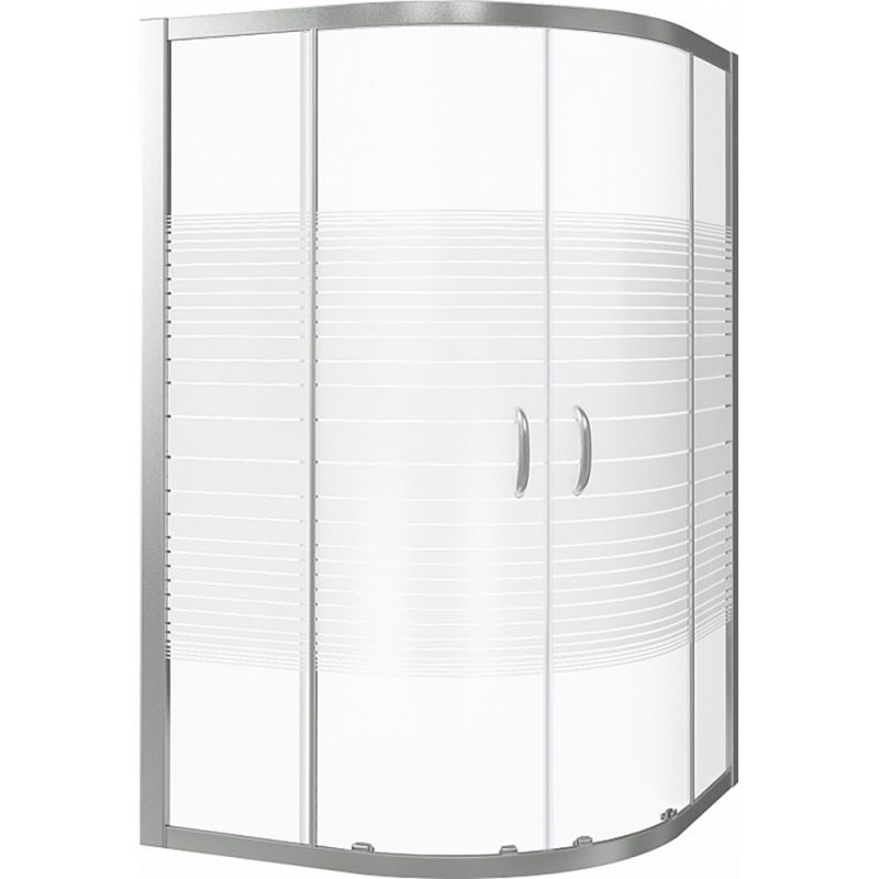 Душевой уголок Good Door Infinity R-120 120x80 профиль Хром стекло прозрачное