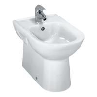 Laufen Pro Биде напольное 580x360x400 мм, отверстие для смесителя по центру, боковые отверстия для подвода воды, белый