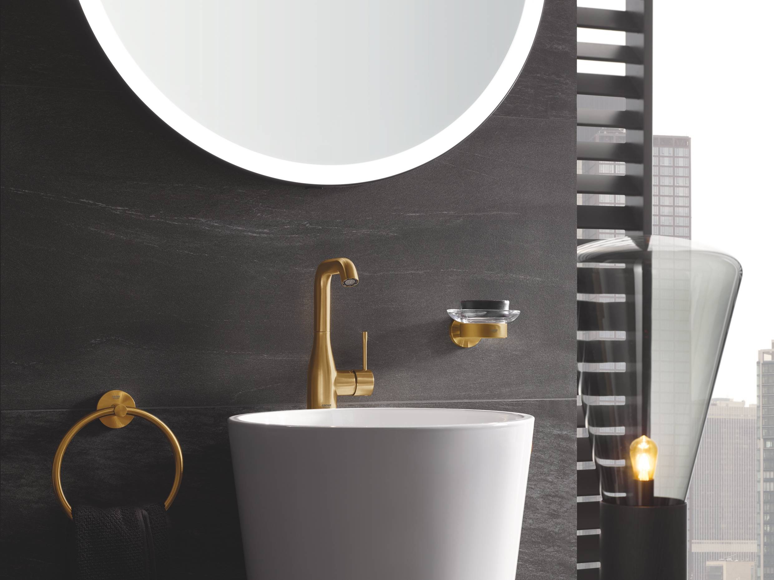 Держатель GROHE Essentials, холодный рассвет матовый (40369GN1)