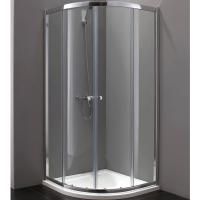 Душевой уголок Cezares Anima R-2 100x100 ANIMA-W-R-2-100-P-Cr профиль Хром стекло рифленое