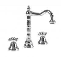 Смеситель для раковины на три отверстия CEZARES GOLF-BLS2