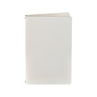 ADJ Меню для ресторана, 17x25 см., цвет: белый/панна котта