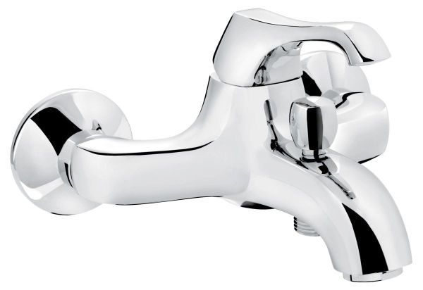 Emmevi Ares, однорычажный смеситель для ванны (излив 17,1 см), без набора для душа, цвет хром