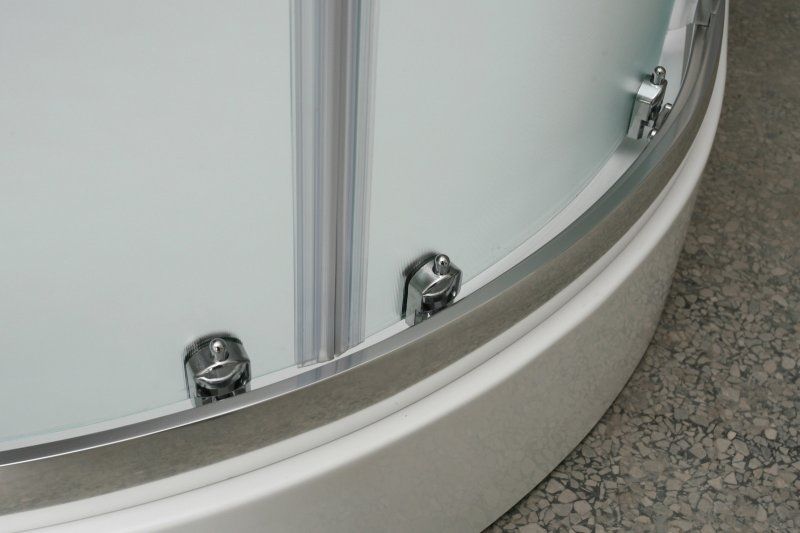 Душевой уголок BelBagno Uno R-2 80x80 профиль Хром стекло прозрачное Душевой уголок BelBagno Uno R-2 80x80 профиль Хром стекло прозрачное