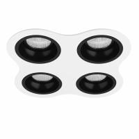 Комплект из светильников и рамки DOMINO Domino Lightstar D64607070707