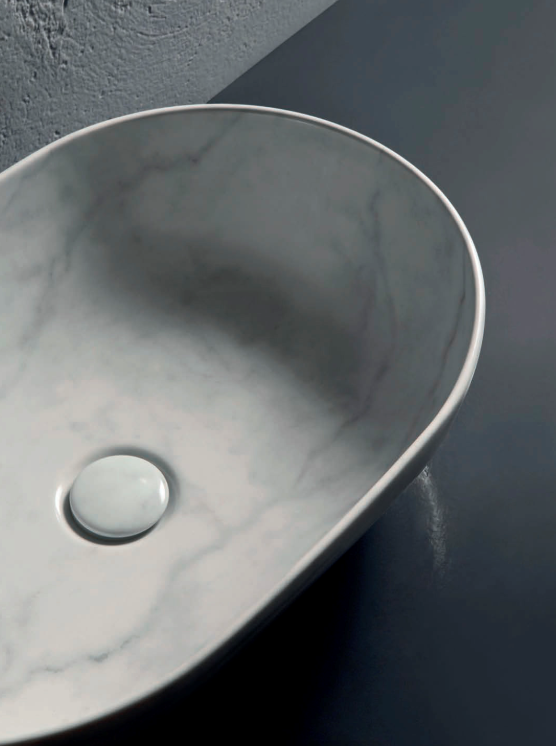 GLOBO Выпуск для раковины без перелива,  цвет marma di carraro