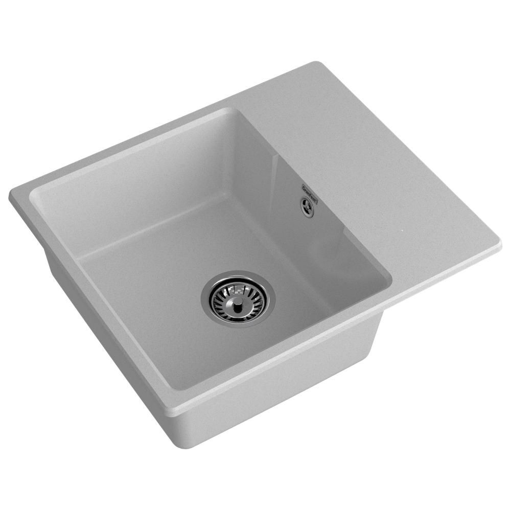 Кухонная мойка GranFest URBAN 658L, серый, артикул 658L серый