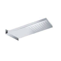 CISAL Zen Shower Верхний душ настенный 50х20х0,24 см, цвет полированная нержавеющая сталь