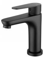 Смеситель для раковины WONZON & WOGHAND ALFA, Черный матовый (WW-A40202-MB)