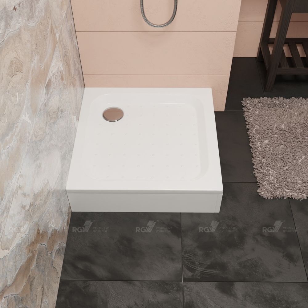 Душевой поддон квадратный RGW STYLE (1000x1000)