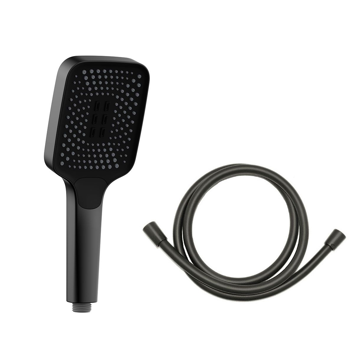 Душевой комплект VSFW-422T1MB встраиваемый, термостатический, 2 режима, черный