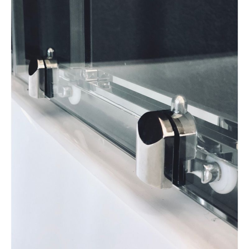 Душевая кабина Royal Bath NRW 90x90 RB90NRW-T-CH-P с паром с гидромассажем, артикул RB90NRW-T-CH-P