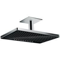 HG Rainmaker Select 460 Верхний душ 466x300мм, потолочный держатель, 2jet (Rain, RainStream), цвет: черный/хром HG Rainmaker Select 460 Верхний душ 466x300мм, потолочный держатель, 2jet (Rain, RainStream), цвет: черный/хром
