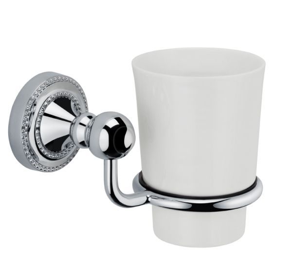 Стакан для зубных щеток Fixsen Style FX-41106 Хром