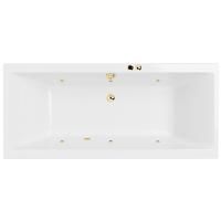 Ванна EXCELLENT Pryzmat Slim 170x75 "SOFT" (золото)