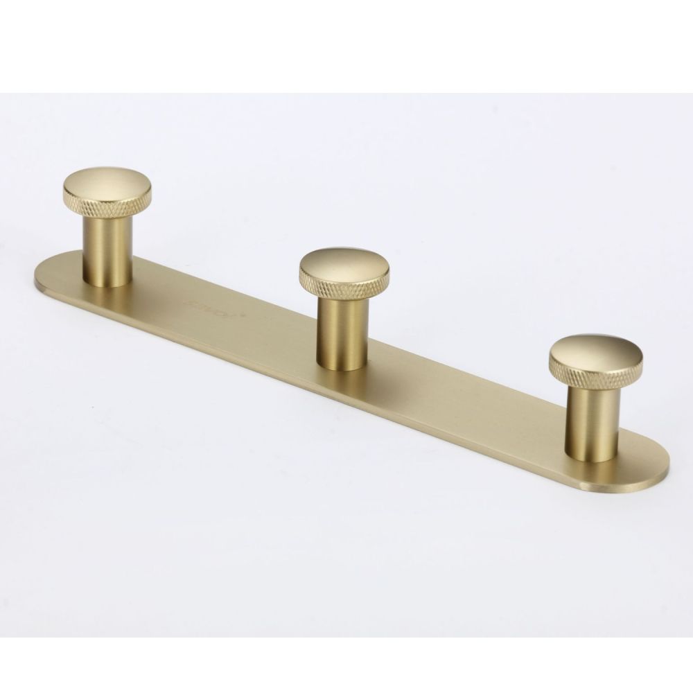 Планка с крючками Savol S-002173C, матовое золото, артикул S-002173C