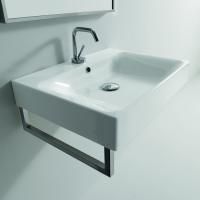 KERASAN Cento раковина 60х45 с 1 отв подвесная/накладная, белый KERASAN Cento раковина 60х45 с 1 отв подвесная/накладная, белый