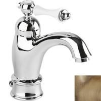 Смеситель для раковины Cezares Margot MARGOT-LSM1-A-02-Bi Бронза/белый