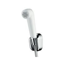 Гигиенический душ, Hansgrohe, шланг-есть, длина шланга, мм-1250, держатель-есть, цвет-белый/хром Гигиенический душ, Hansgrohe, шланг-есть, длина шланга, мм-1250, держатель-есть, цвет-белый/хром