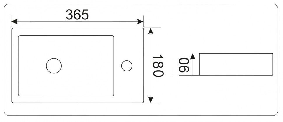Умывальник CeramaLux 9272L