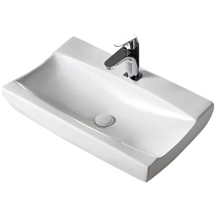 Раковина Melana 63 MLN-T4162B (A208) Белая Раковина Melana 63 MLN-T4162B (A208) Белая