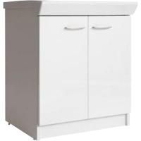 Тумба под хозяйственную раковину Hatria Complementi 60x60x88 Белая Тумба под хозяйственную раковину Hatria Complementi 60x60x88 Белая