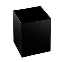 Decor Walther Brownie WB Корзина для белья 25.5x25.5x30, цвет: черная кожа Decor Walther Brownie WB Корзина для белья 25.5x25.5x30, цвет: черная кожа