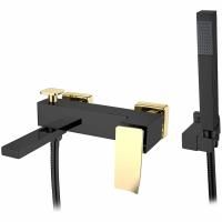 Смеситель для ванны Q BlackGold.2_Комплект