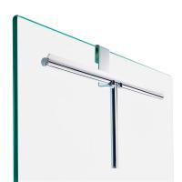 Крючок, Decor Walther, DH 2, одинарный, ширина, мм-40, глубина, мм-45, высота, мм-82, тип установки-на стекло душевой кабины, материал-металл, цвет-хром