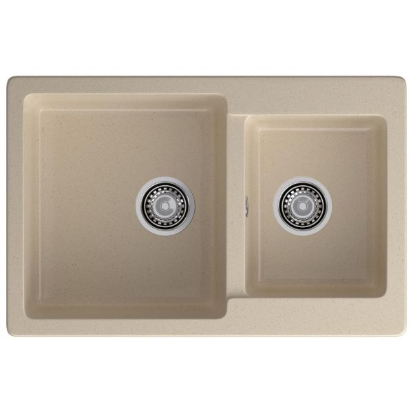 Кухонная мойка GranFest PRACTIK 780K, кашемир
